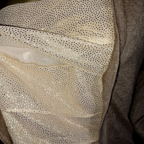 CJ Banks sweater with tiered attached tank - Picture 7 of 13